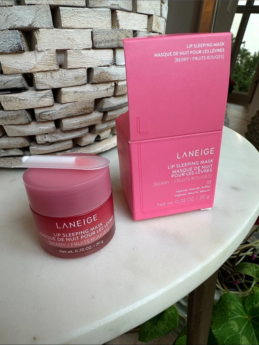 LANEIGE Lip Sleeping Mask - Berry Pink Box